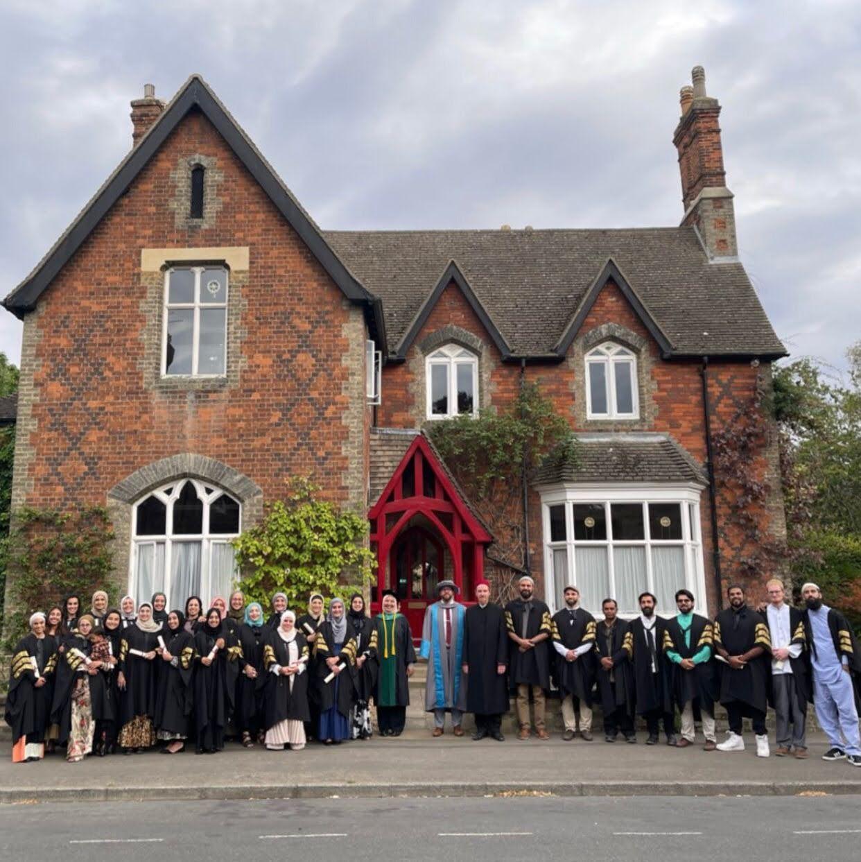 First Cohort of the Islamic Psychology Program at Cambridge Muslim College Campus, UK.