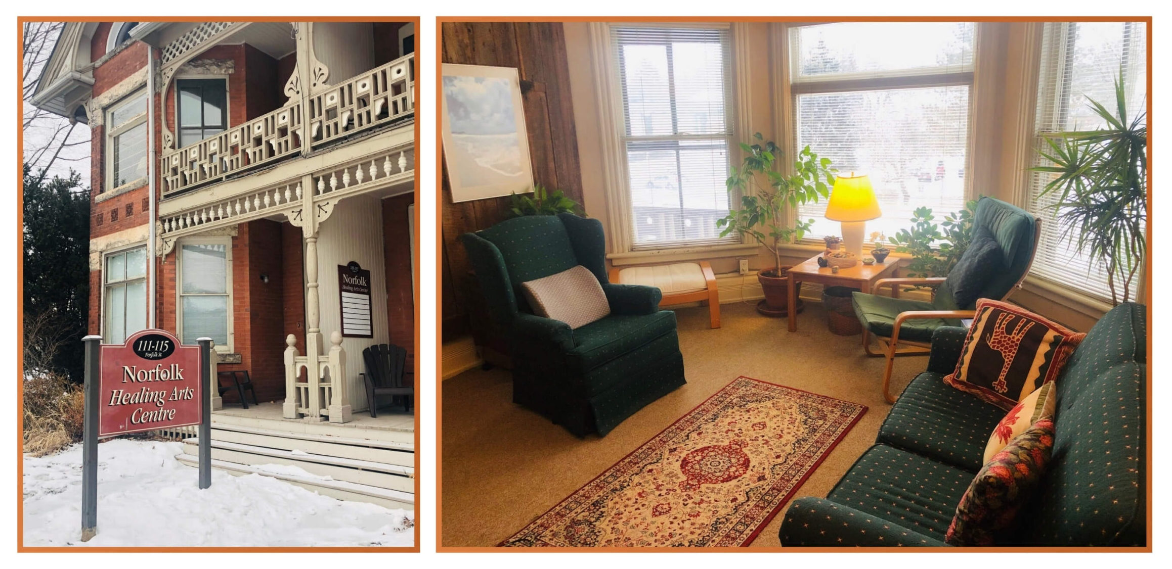 Kamela Salimi's first office that she rented as a new therapist in private practice.